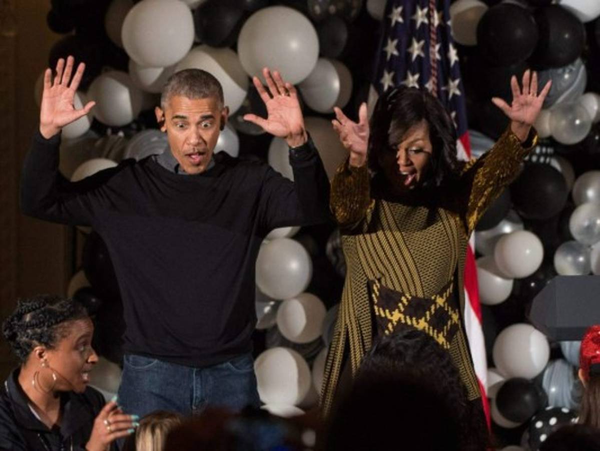 Los Obama bailan al ritmo de Michael Jackson en la Casa Blanca