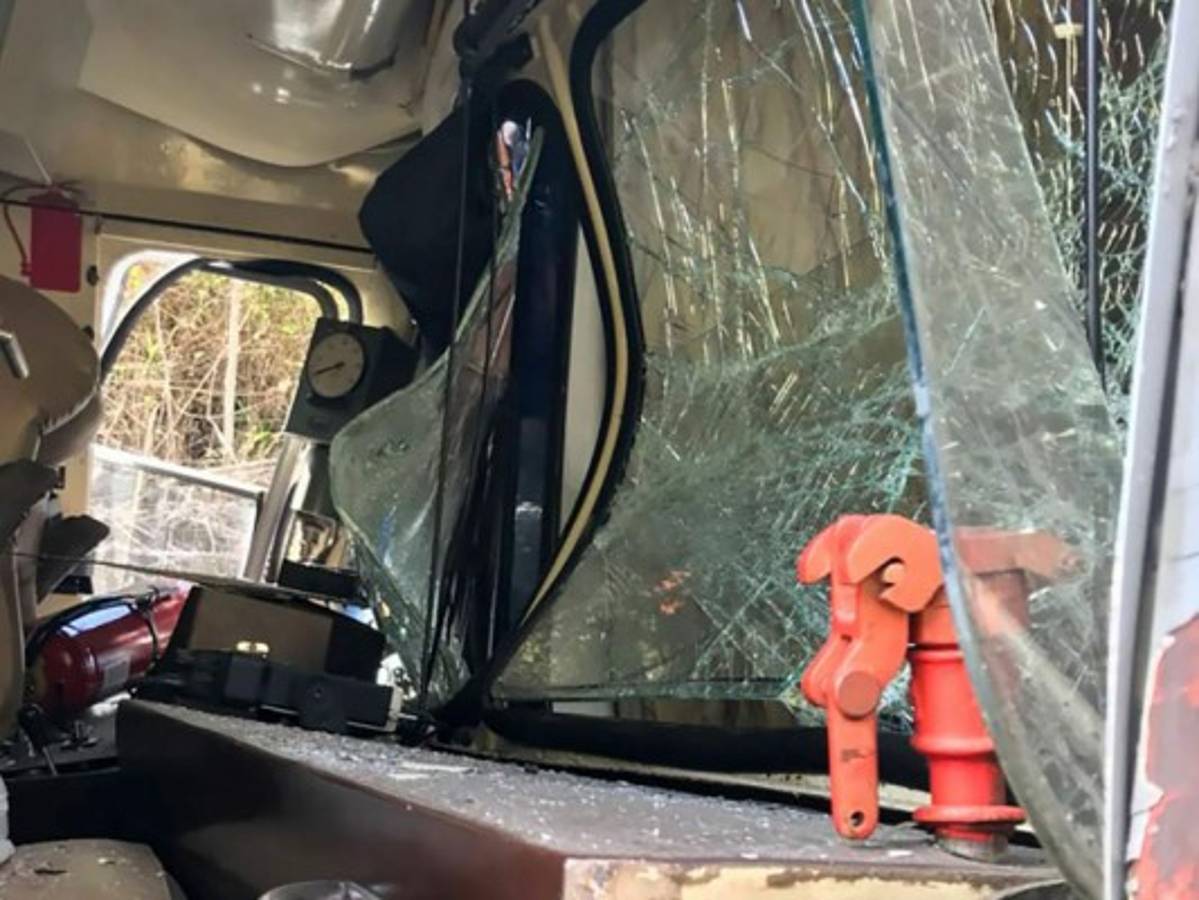 Choque de dos trenes con turistas en la vía a Machu Picchu deja 10 heridos