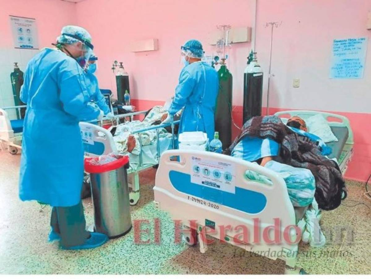 Imparable ola de muertes por covid-19 en el hospital de La Paz