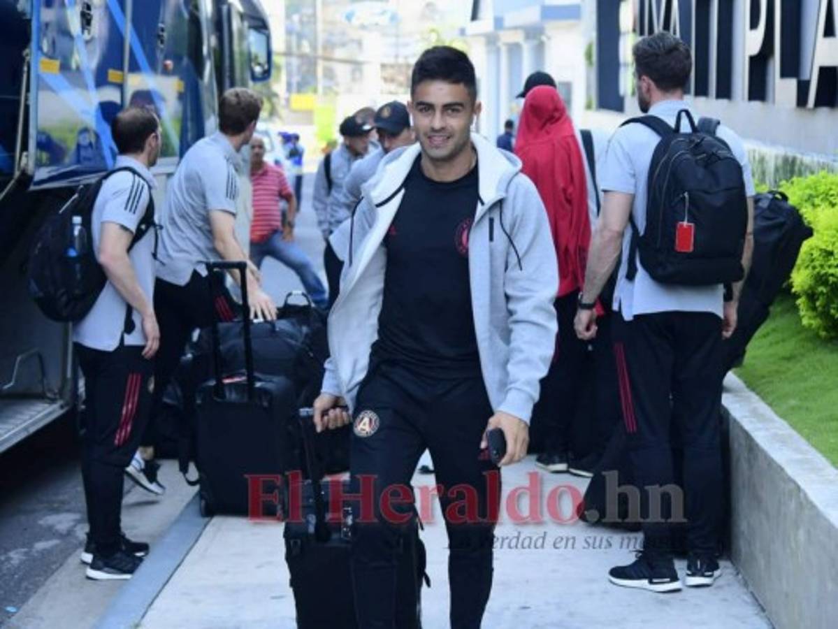 Atlanta United llega a Honduras; se prepara para jugar contra Motagua