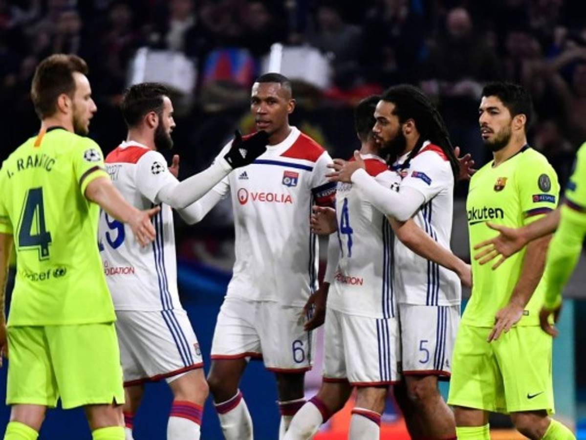 Lyon y Barcelona empatan 0-0 y lo dejan todo para la vuelta en el Camp Nou