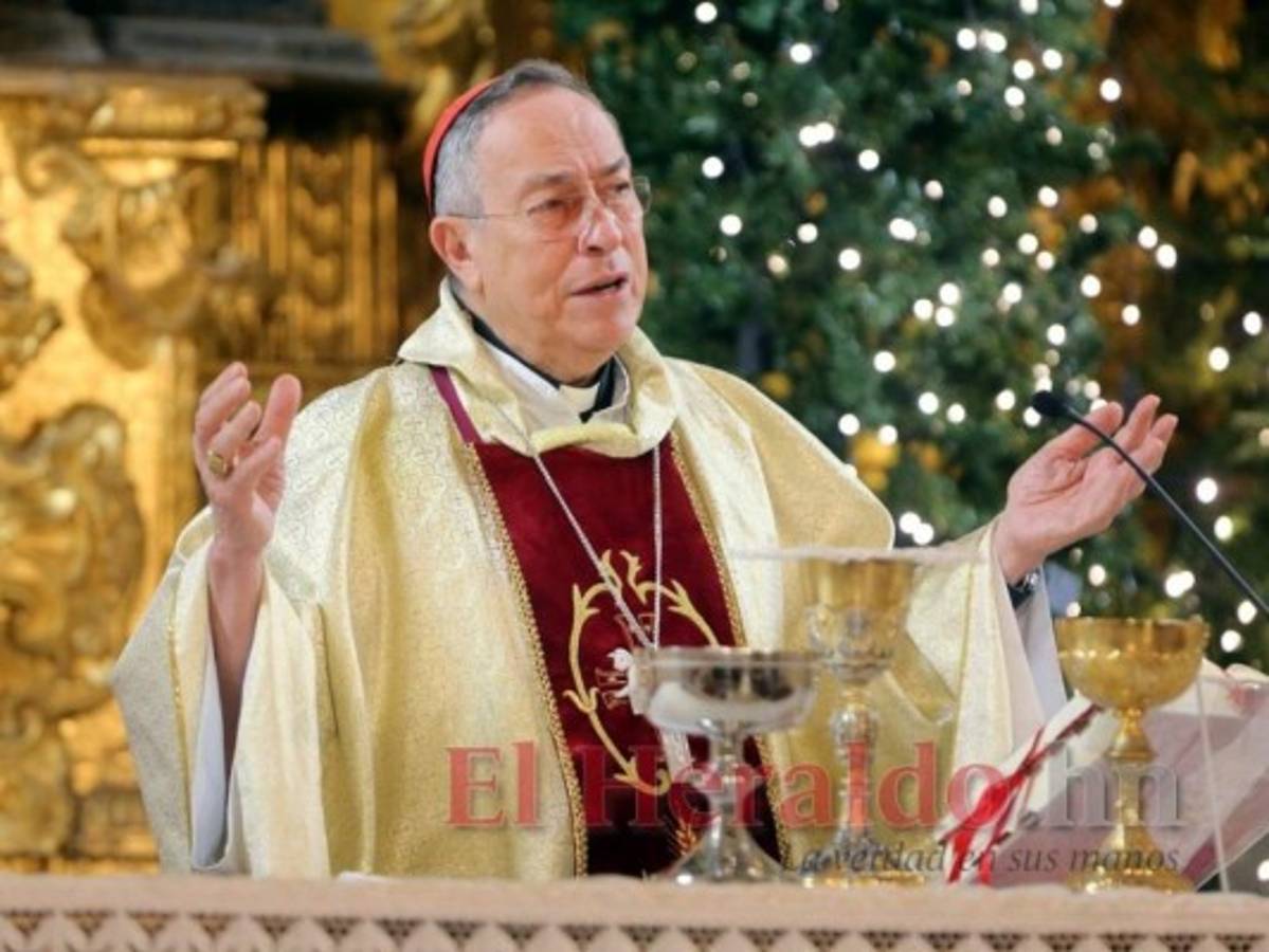 Cardenal Óscar Andrés Rodríguez llama a no votar por personas señaladas