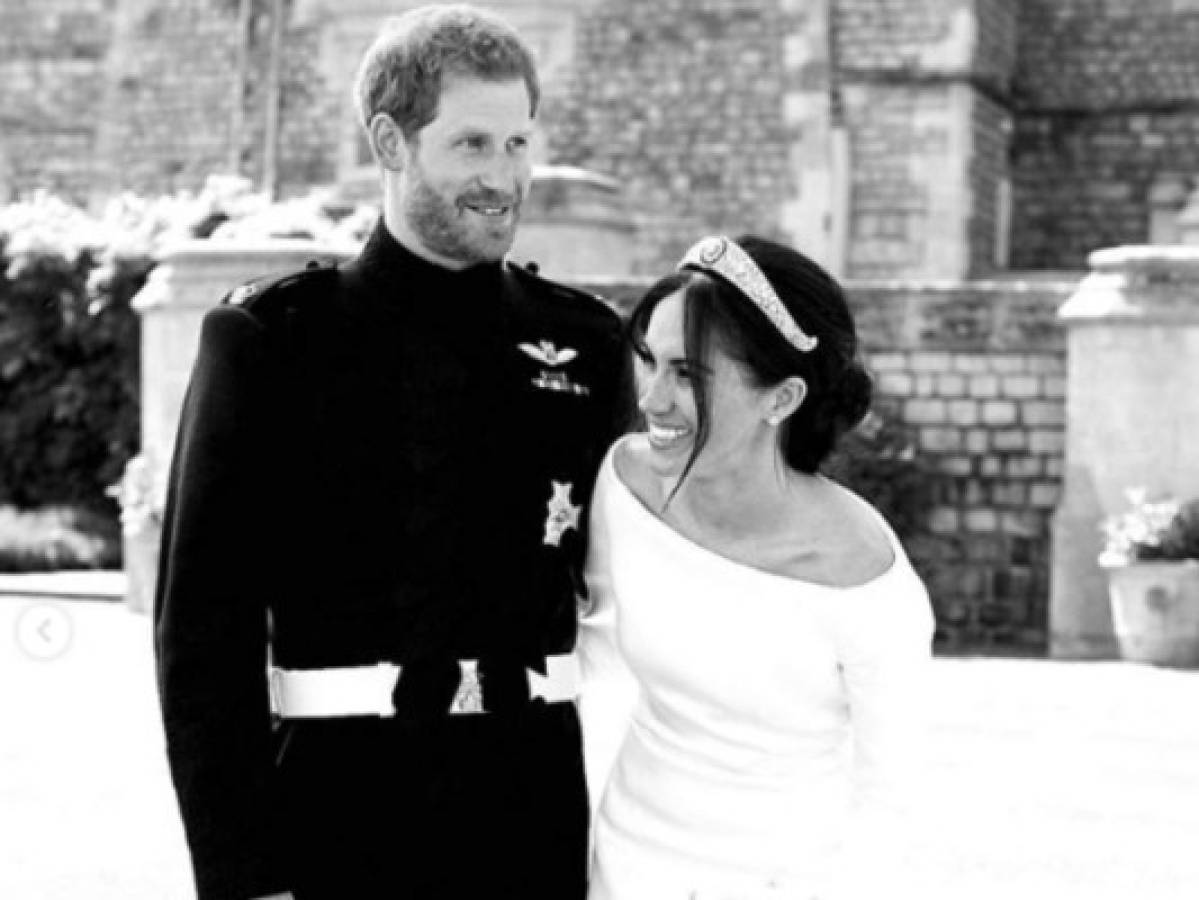 Revelan detalles de las fotos oficiales de la boda de Meghan y Harry