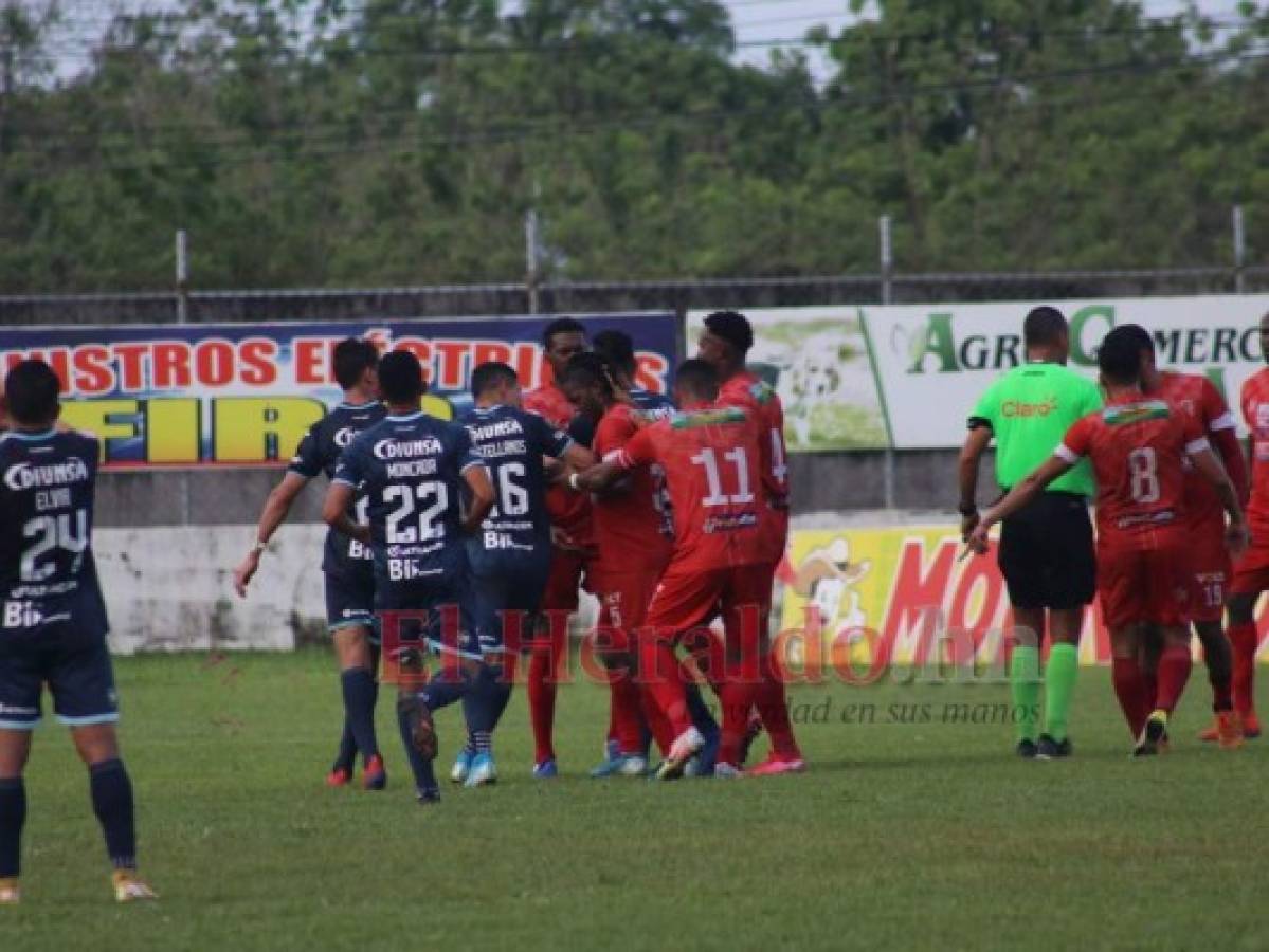 Motagua rescata empate 3-3 ante la Real Sociedad en Tocoa  