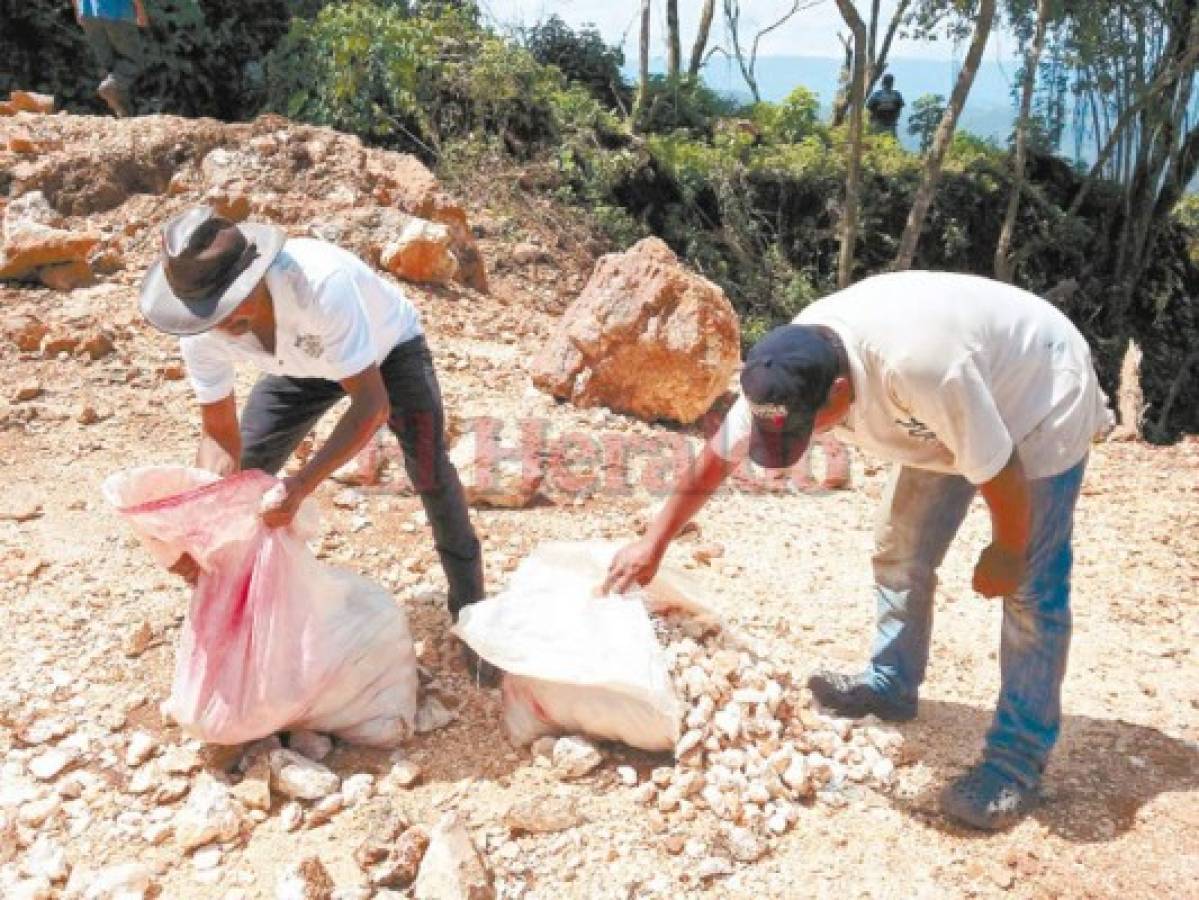 Permiso para explotar una mina genera conflicto en Siguatepeque