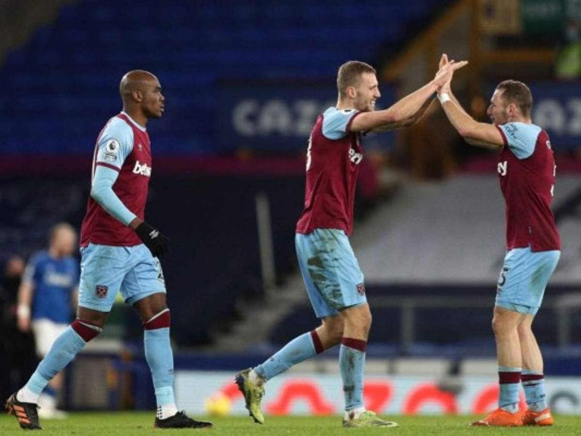 West Ham United vence al Everton de visitante