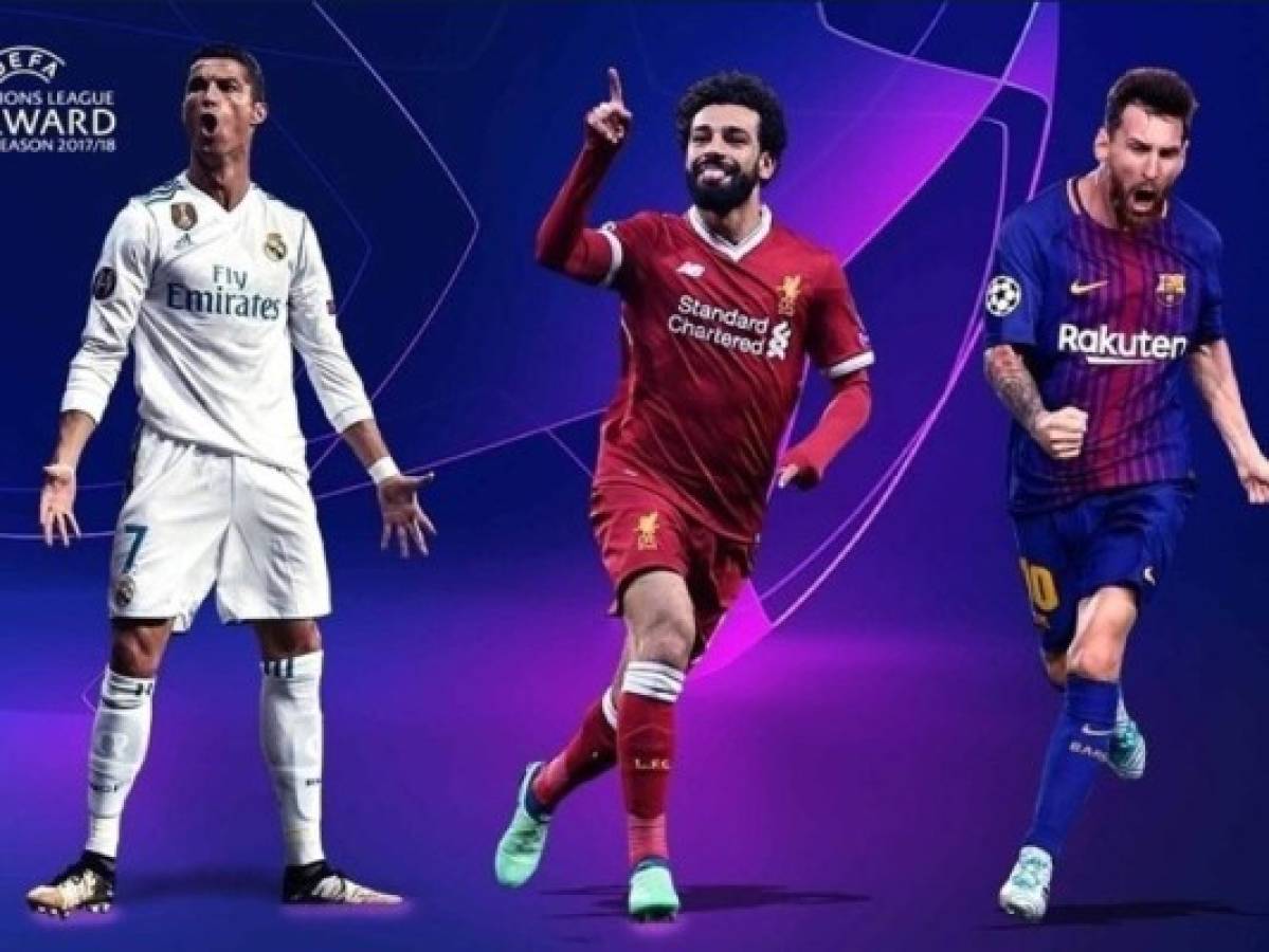 VÍDEO: Messi, Ronaldo y Salah son los candidatos a mejor atacante de la Champions