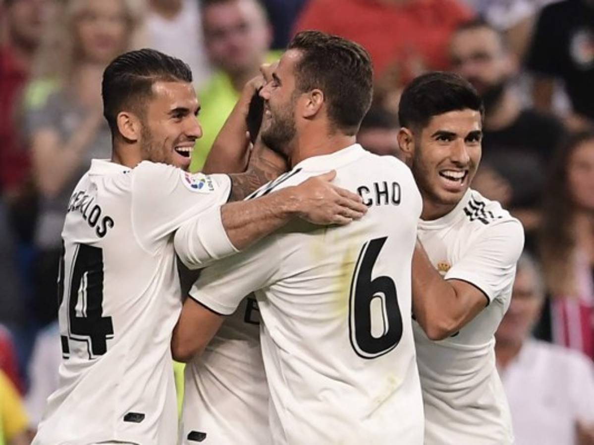 Dani Carvajal marcó el primer gol del Real Madrid en La Liga 2018-19