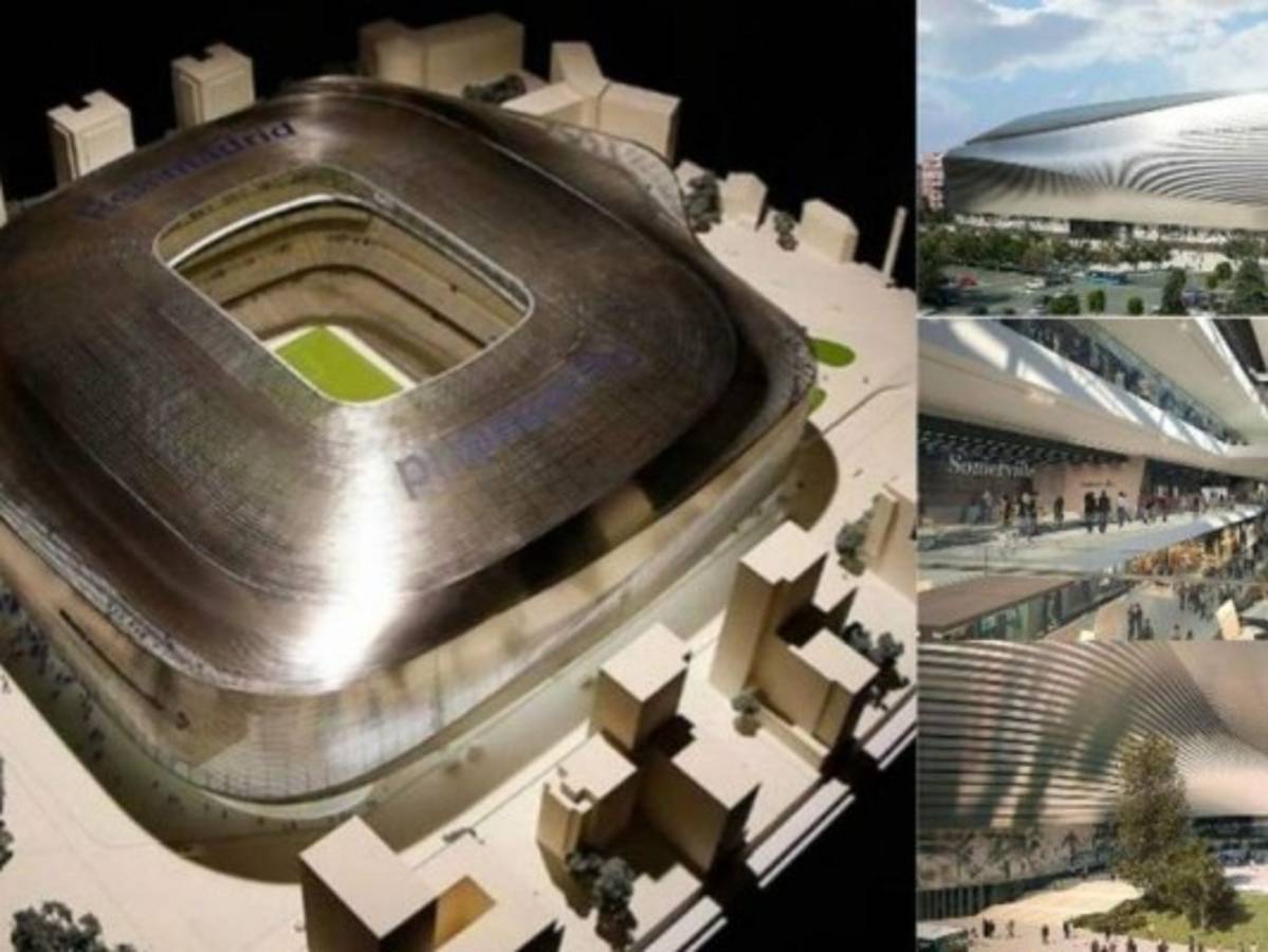 Así será el nuevo estadio Santiago Bernabéu