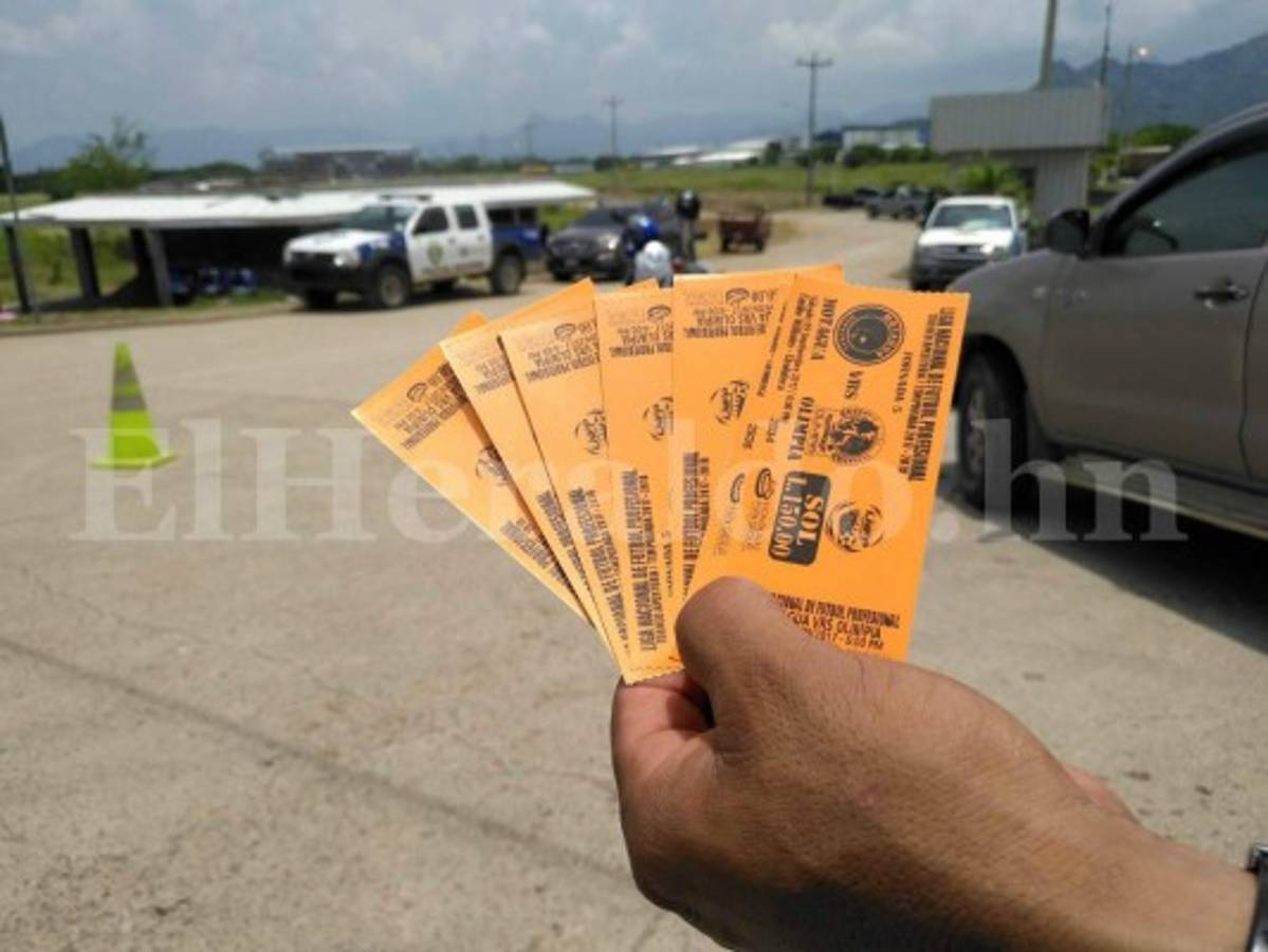 ¡Ya no hay boletos de Sol para el clásico Motagua vs Olimpia en Choluteca!