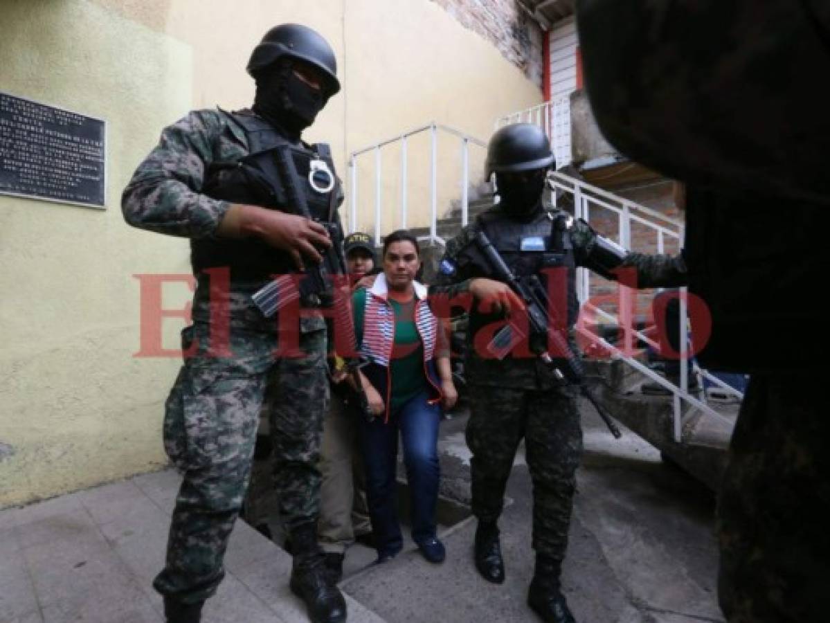 Rosa Elena de Lobo fue trasladada a los Juzgados Anticorrupción