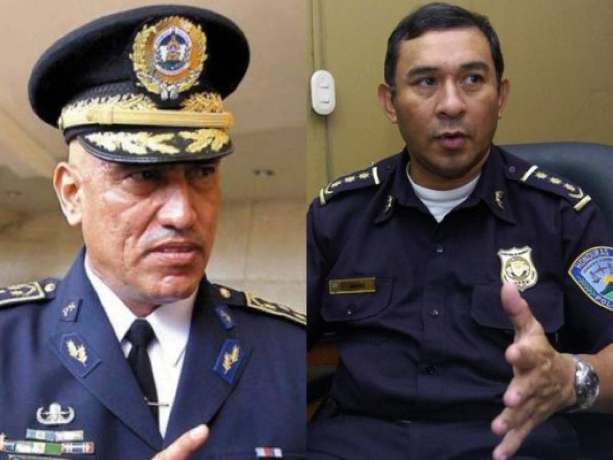 Preparan acusación contra dos exjefes de la Policía Nacional de Honduras