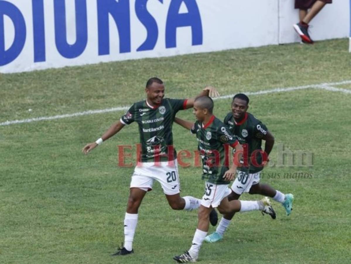 En su tercer partido vistiendo de verde, el joven Castillo marcó el tercer gol del encuentro en el que el monstruo se impuso 5-1 ante los Lobos UPNFM. Foto: Neptalí Romero | Grupo OPSA