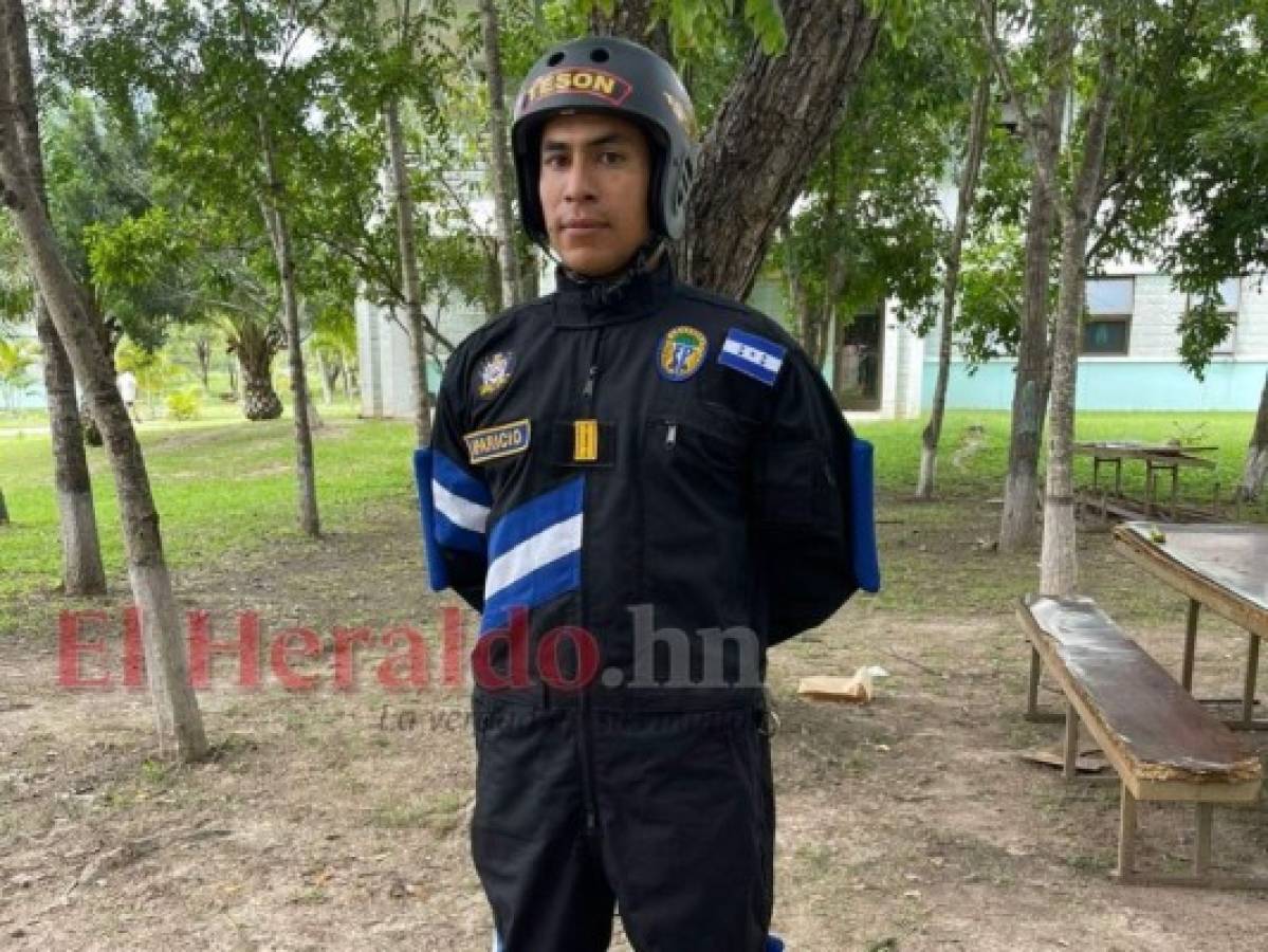 'Era mi sueño desde que era cadete': teniente César Aparicio tras realizar su primer salto en el Nacional