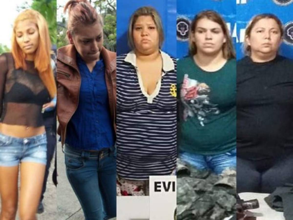 Mujeres hondureñas que cambiaron la cosmetiquera por las armas y las drogas