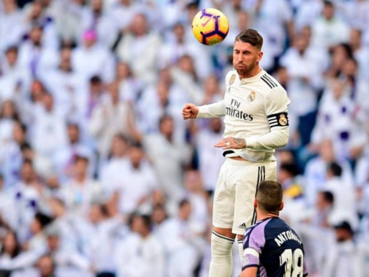 Real Madrid ganó 2-0 ante Valladolid en el Bernabéu