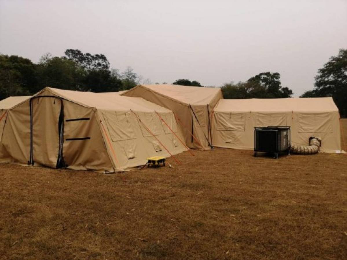 Investigan abandono de hospital móvil para pacientes de Covid-19 en Villanueva