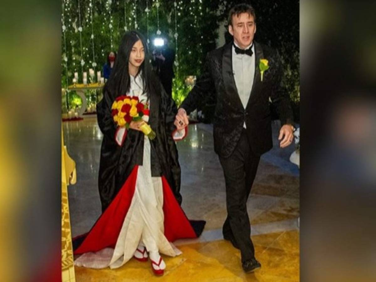 Nicolas Cage se casa por quinta vez y con una joven 31 años menor