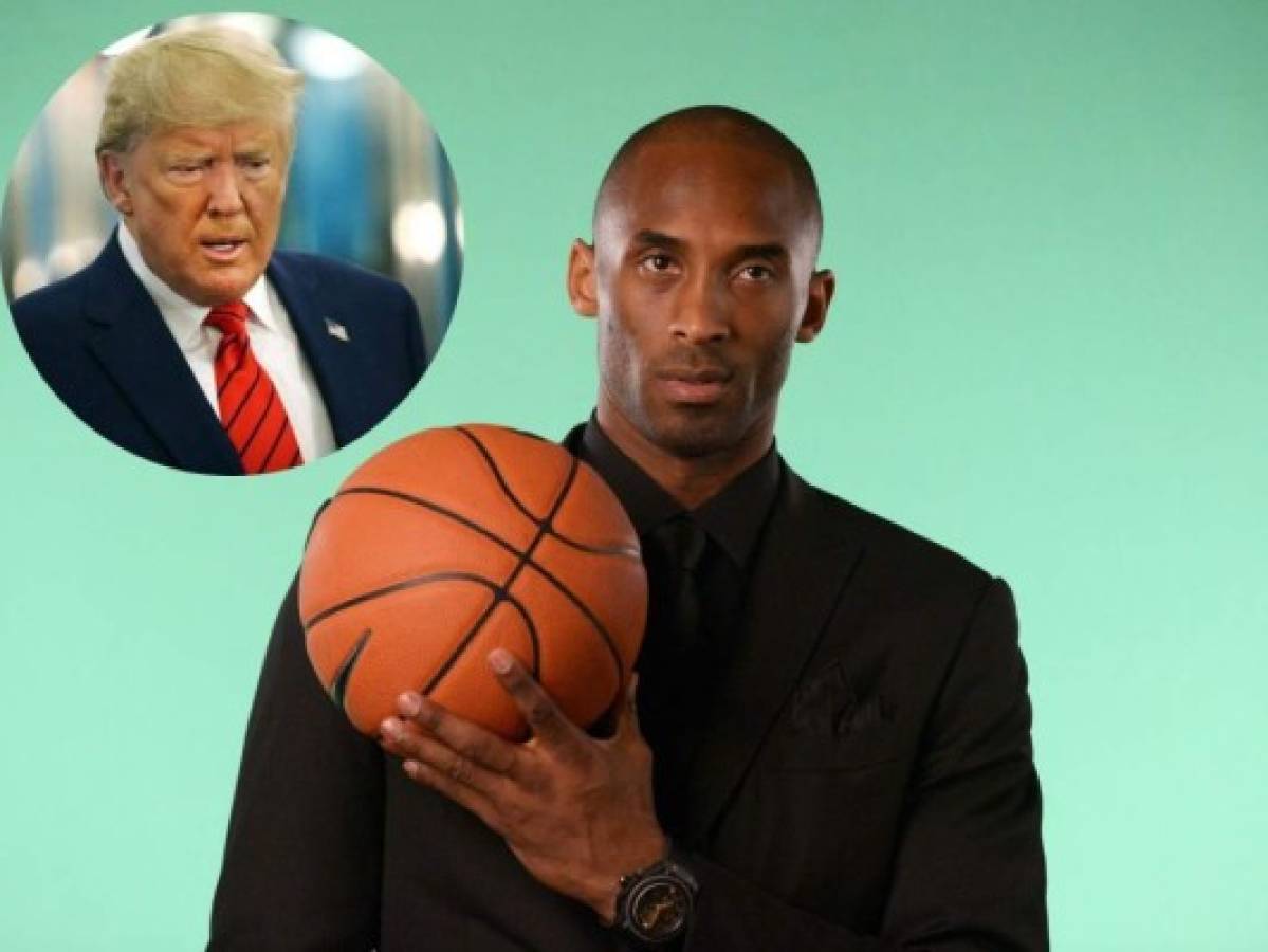 Trump reacciona tras la muerte de Kobe Bryant, astro de la NBA