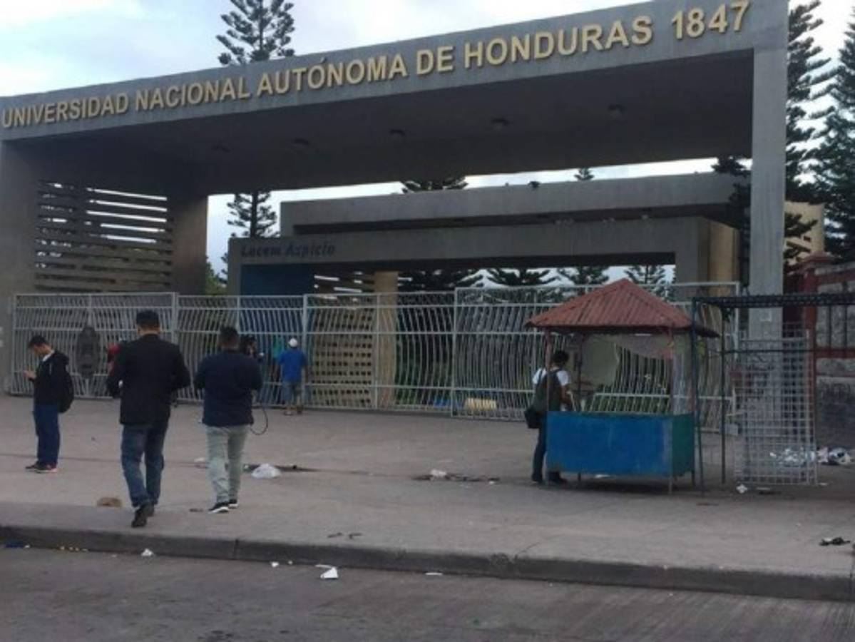 Suspendidas las clases en UNAH por tomas del Movimiento Amplio Universitario (MAU)