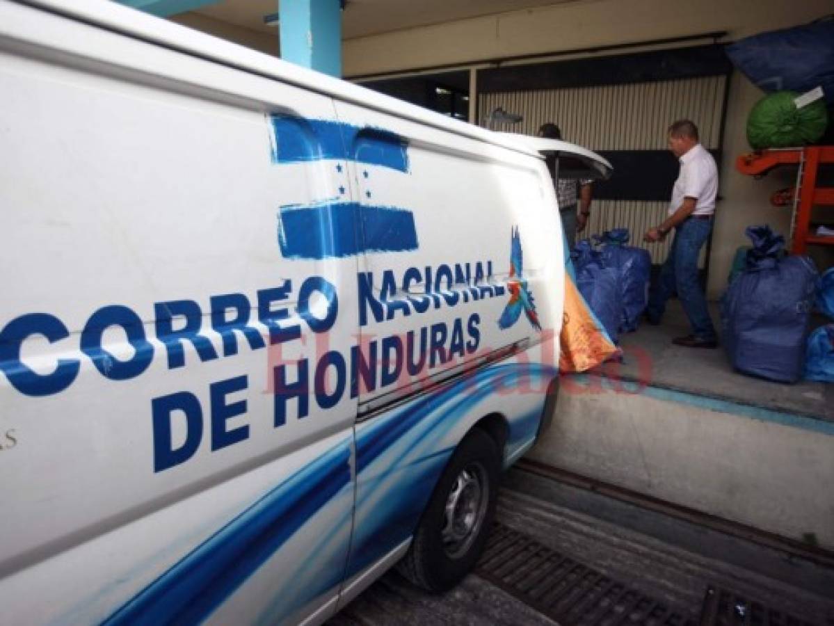 Más de 420 mil paquetes recibe anualmente el Correo Nacional de Honduras