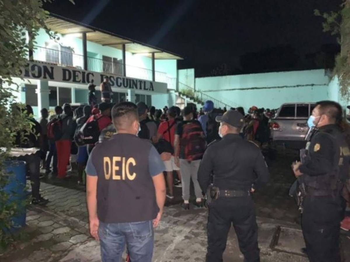 Detienen en Guatemala a 145 migrantes indocumentados