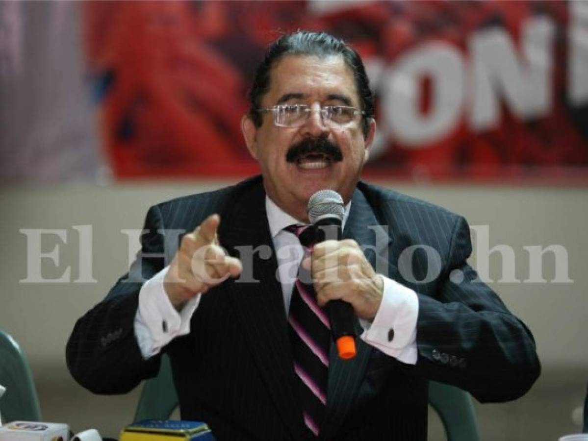 Manuel Zelaya niega plan de escrutinio circulado en redes sea de la Alianza