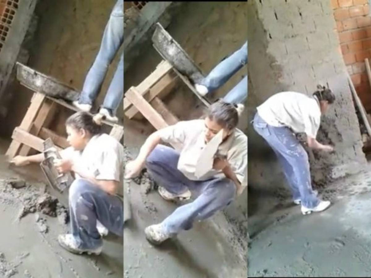 Mayra Barbosa, la albañil más sexi del mundo se roba las miradas en Facebook