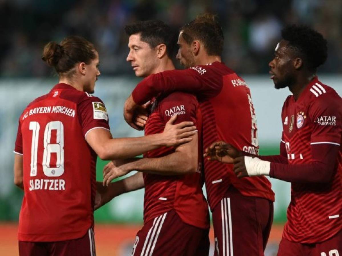 Bayern Múnich aplastó 5-0 al Dinamo de Kiev con doblete incluído de Robert Lewandowski  