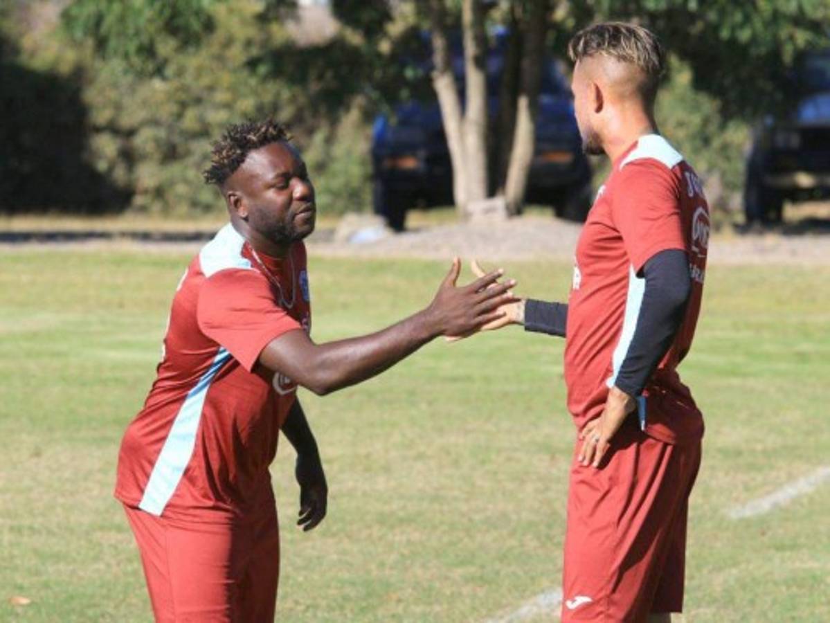 El lateral dereho de Motagua, Wilmer Crisanto. Foto EL HERALDO