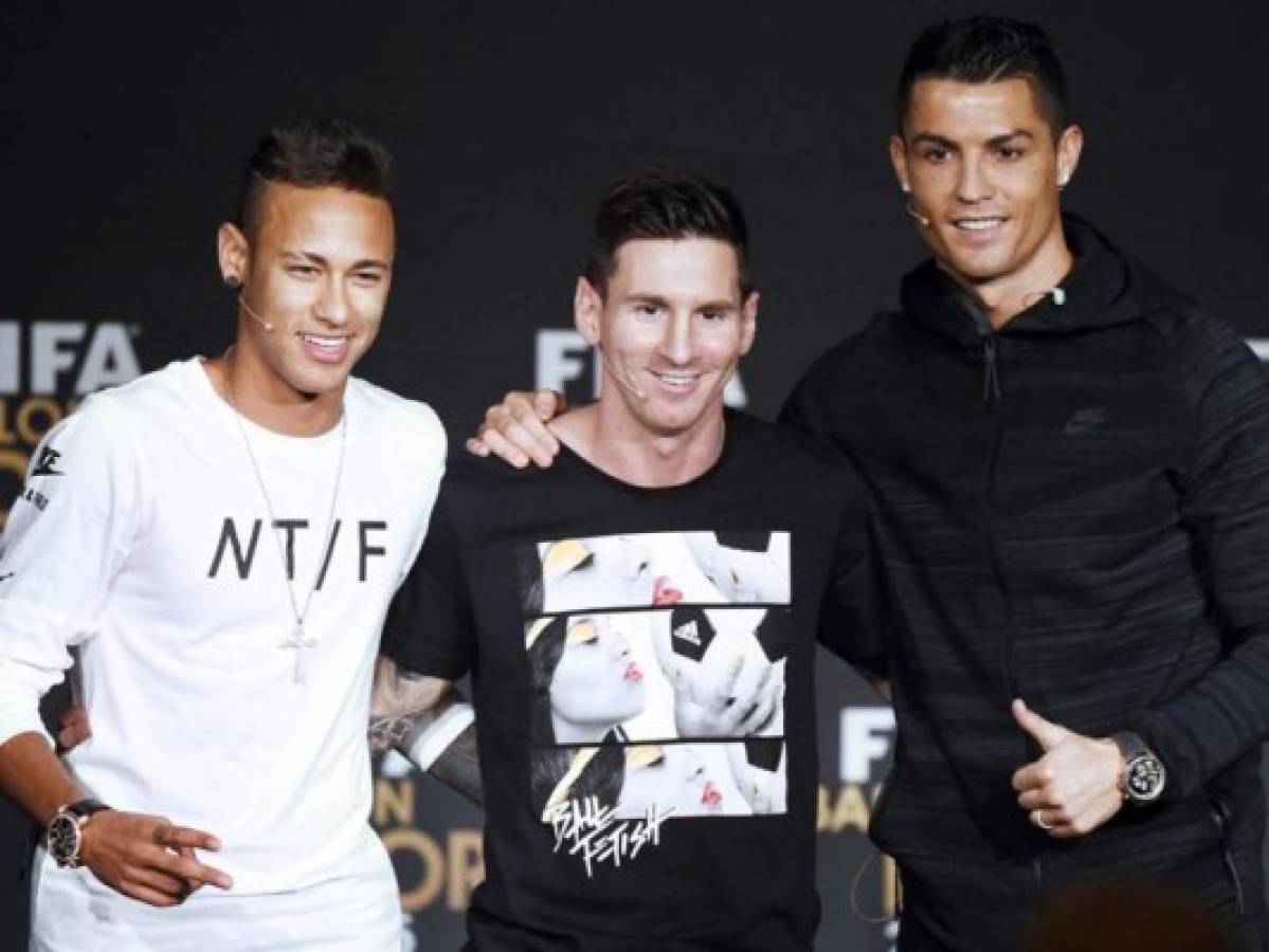 Cristiano Ronaldo sobre Messi y Neymar: 'Mi intención es ser mejor que ellos año a año'