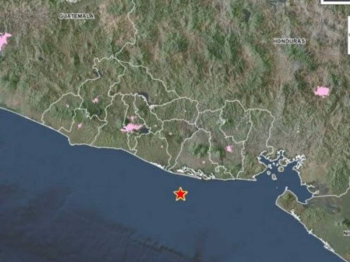 Sismo de 5.7 grados se siente en Honduras, El Salvador y Guatemala