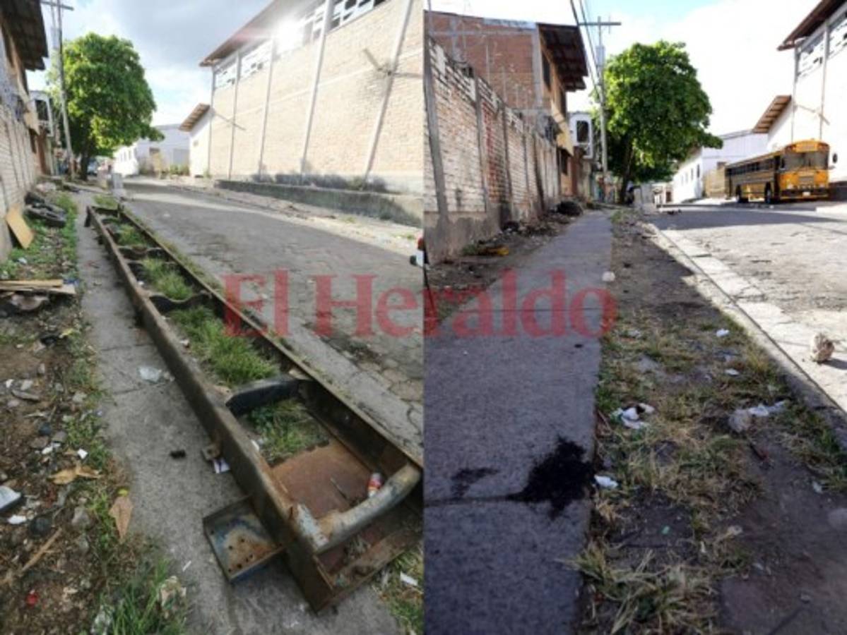 Retiran viejo chasis que impedía el paso a capitalinos en el barrio Lempira