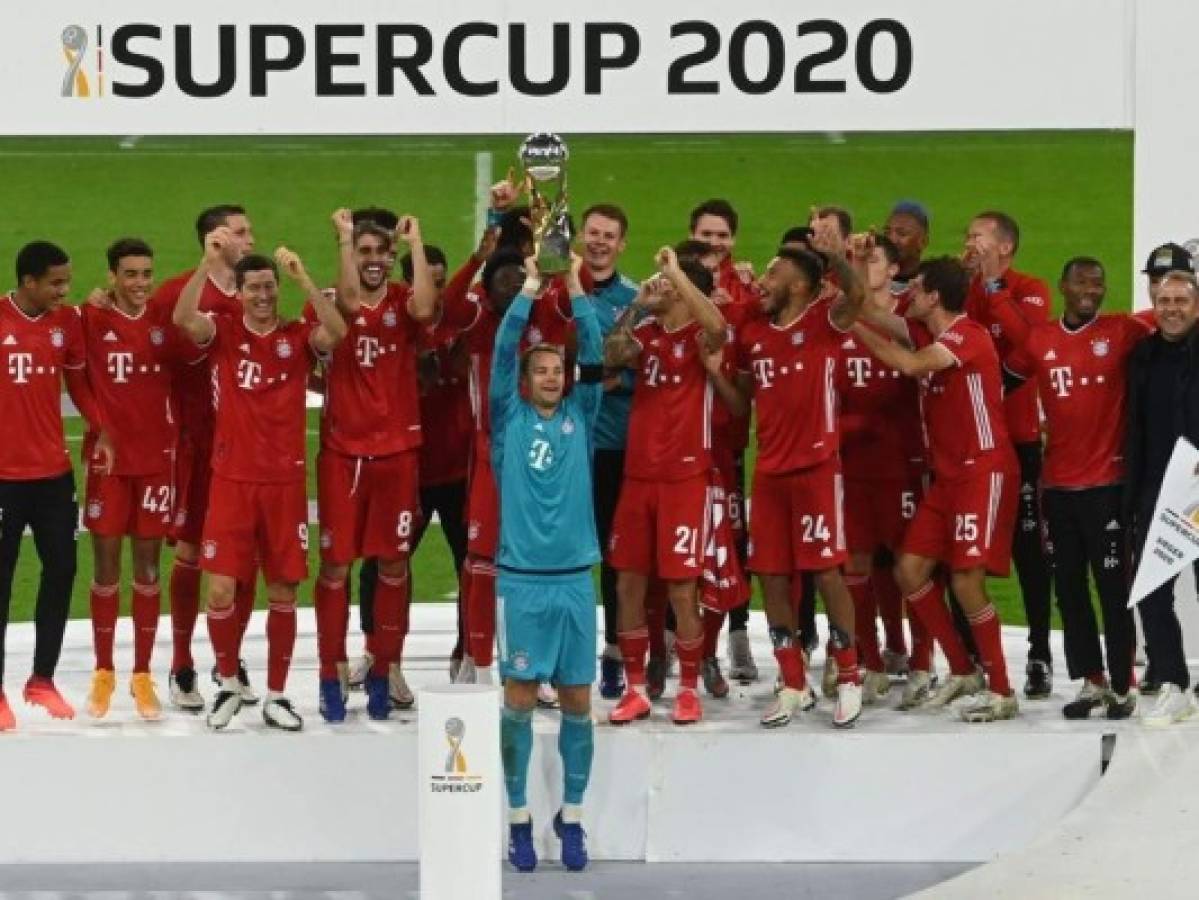 El Bayern logra con la Supercopa de Alemania su quinto trofeo del año