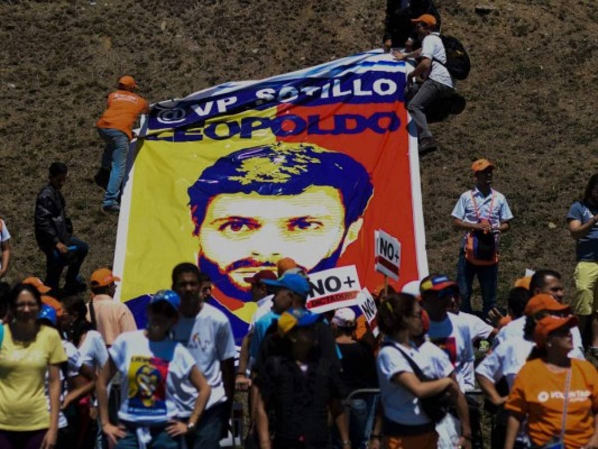 Opositor Leopoldo López llama a 'rebelión' electoral en Venezuela