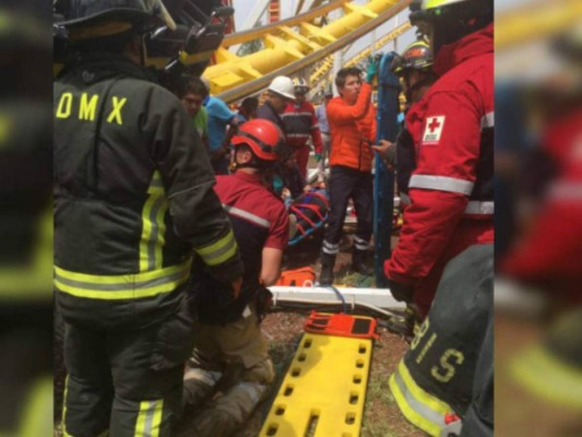 Accidente en parque recreativo de Ciudad de México deja dos muertos