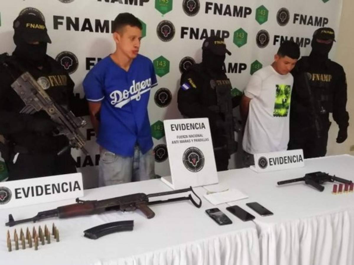 Detienen a tres peligrosos miembros de la MS-13 en la capital