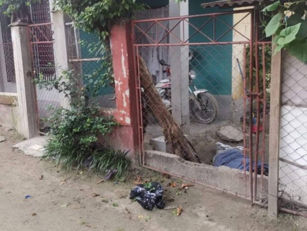 El hombre fue abatido en el interior de una vivienda de la colonia Sandoval Sorto.