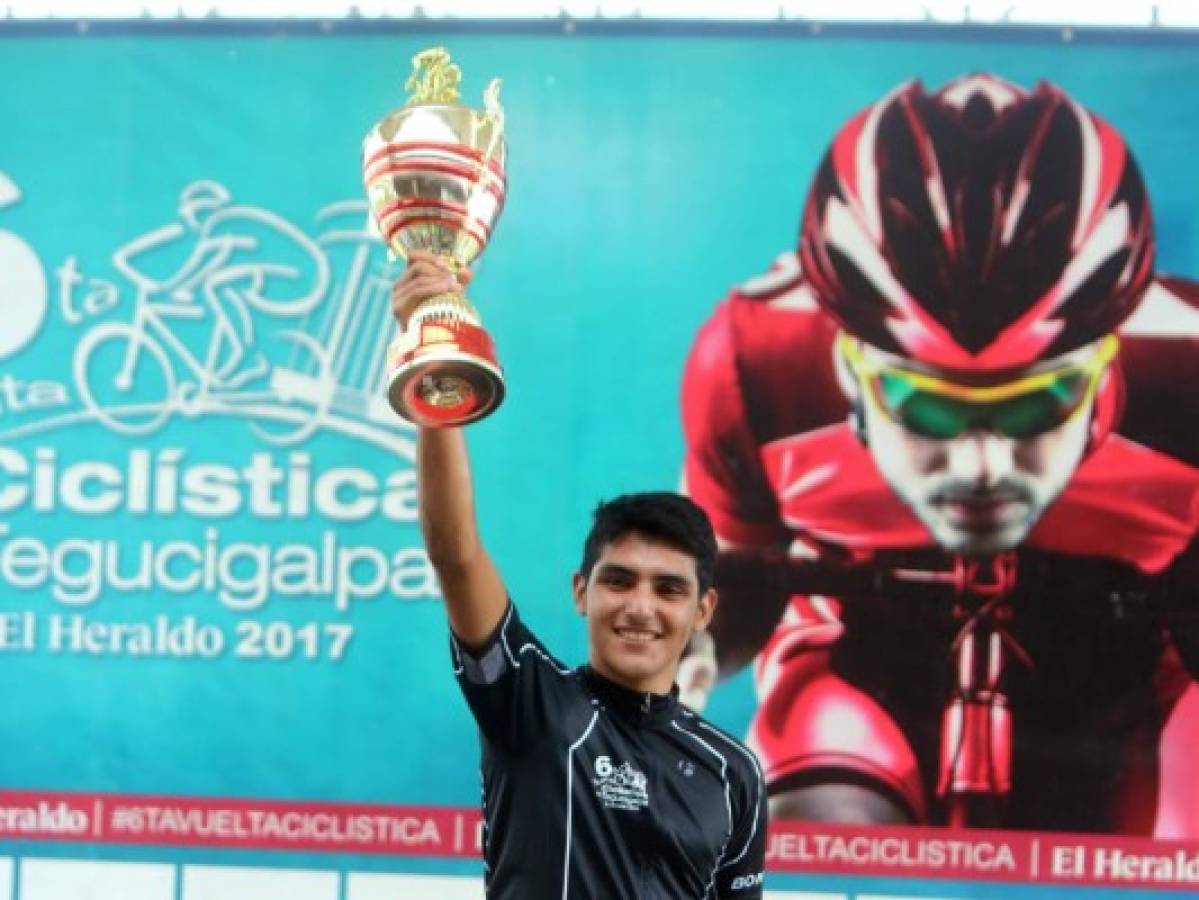 El salvadoreño que quiere revalidar el título de campeón de la Vuelta de EH