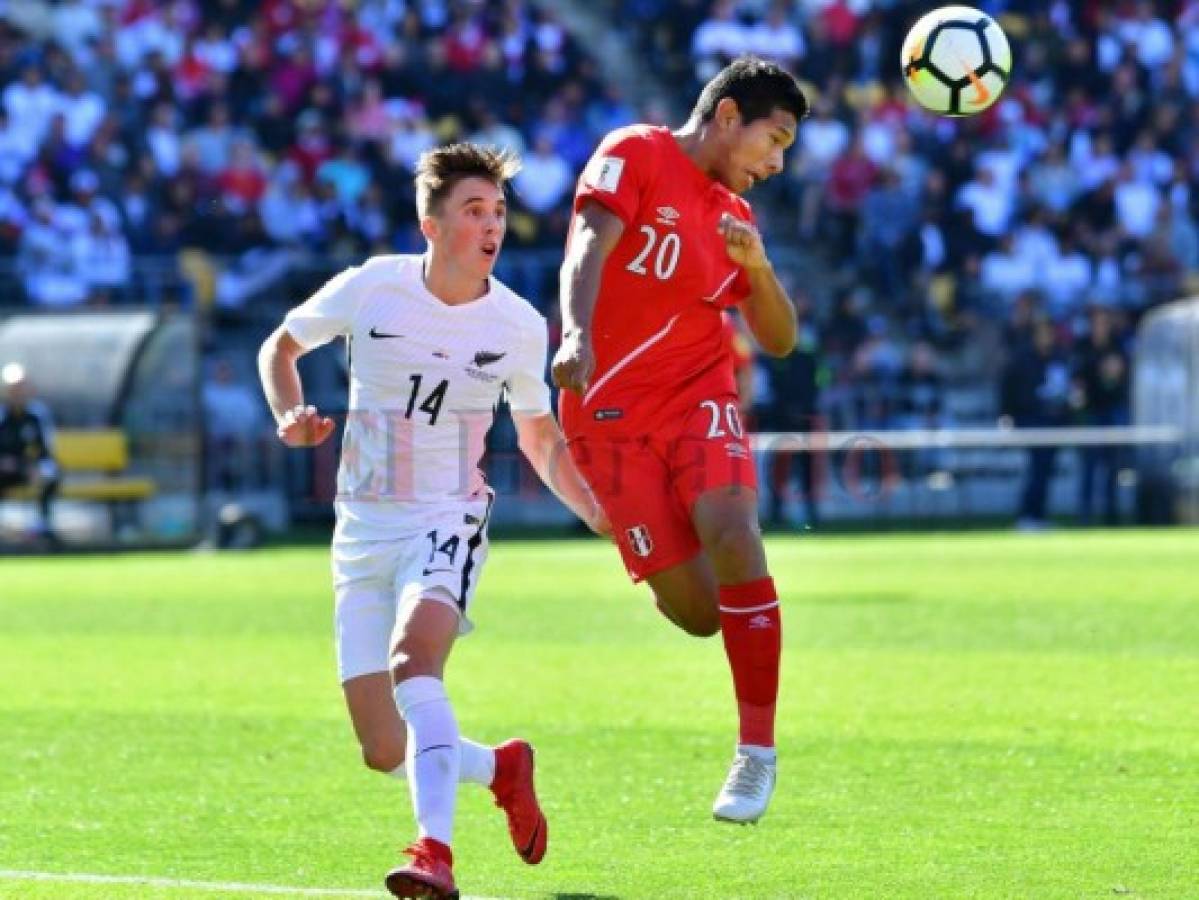 Perú empata 0-0 en Nueva Zelanda en ida de repesca rumbo a Rusia-2018