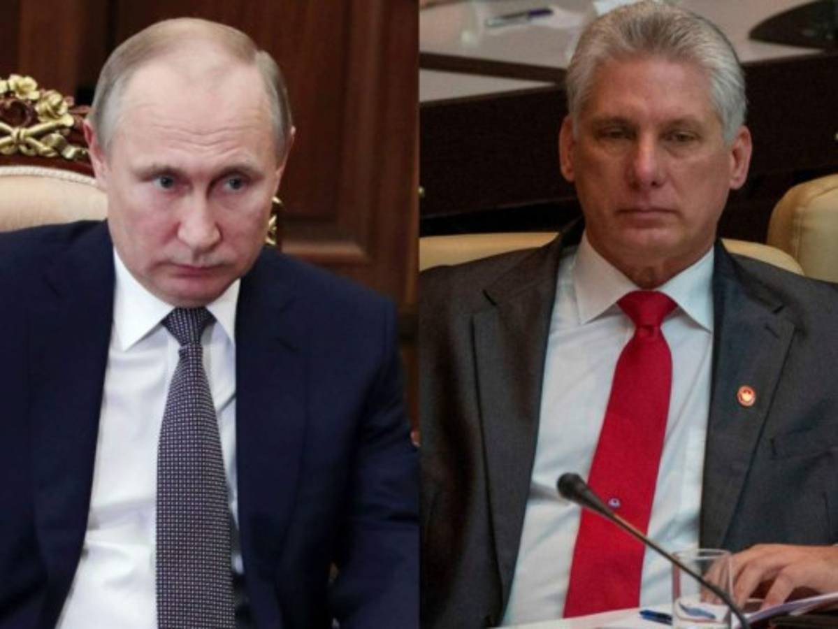 Vladímir Putin felicita al nuevo presidente de Cuba, Miguel Díaz-Canel, y le ofrece su apoyo