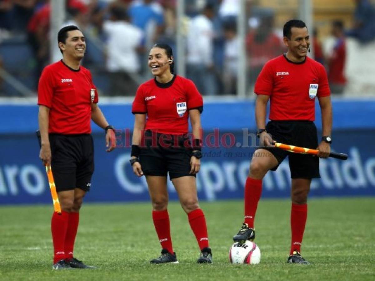 Participación de Melissa Pastrana en clásico Olimpia vs Motagua fue destacada, según críticos del fútbol