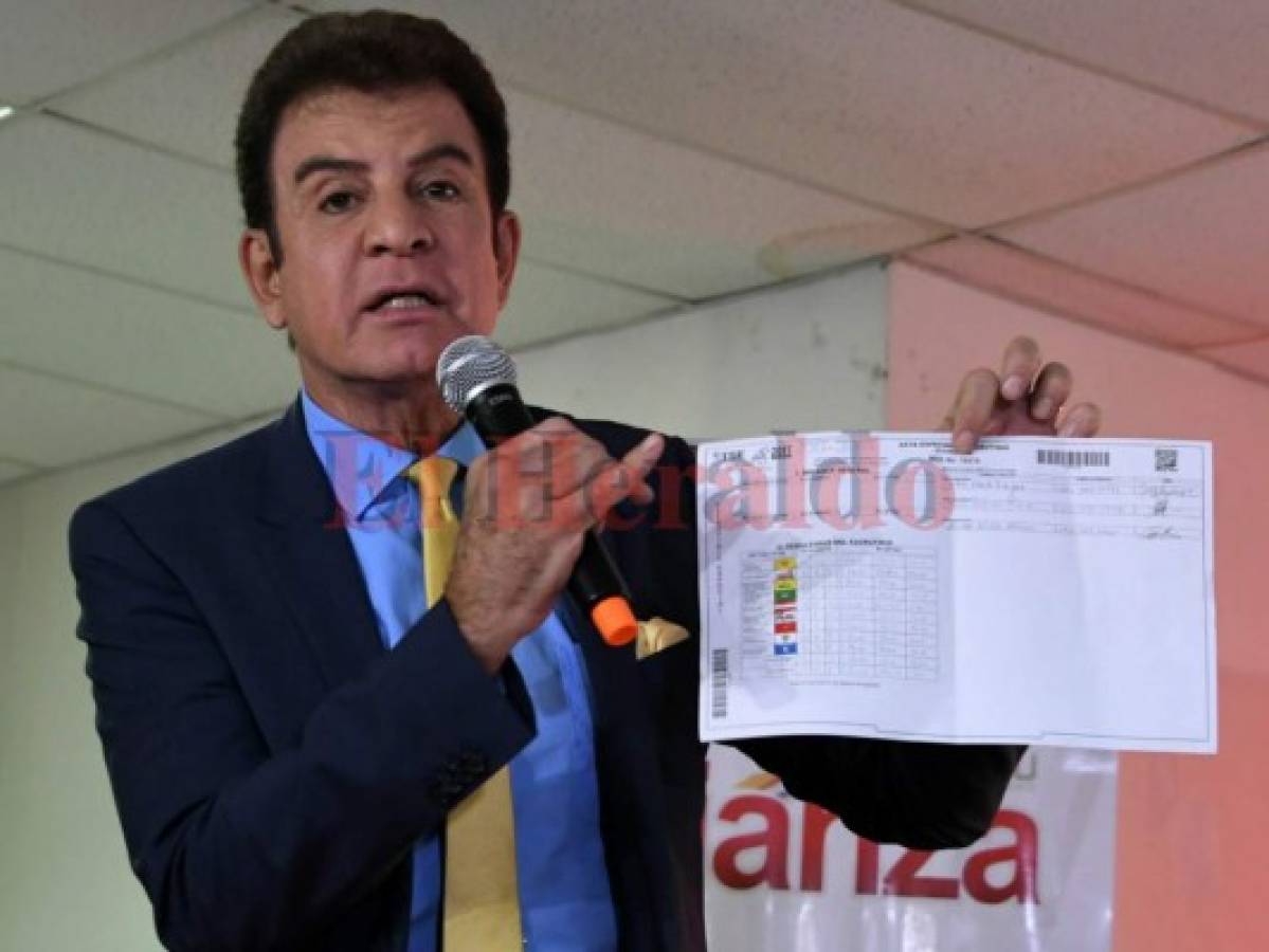 Candidato opositor hondureño viajó a EE UU en busca de ayuda en crisis electoral  