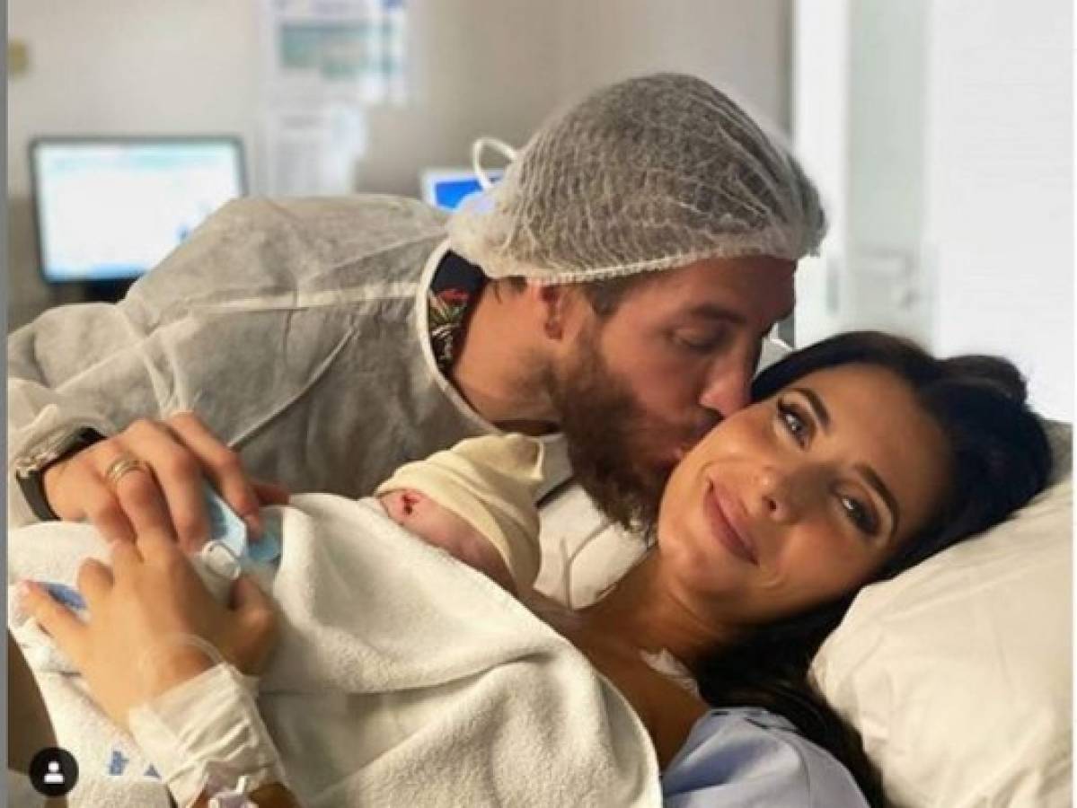 Sergio Ramos da la bienvenida a su cuarto hijo