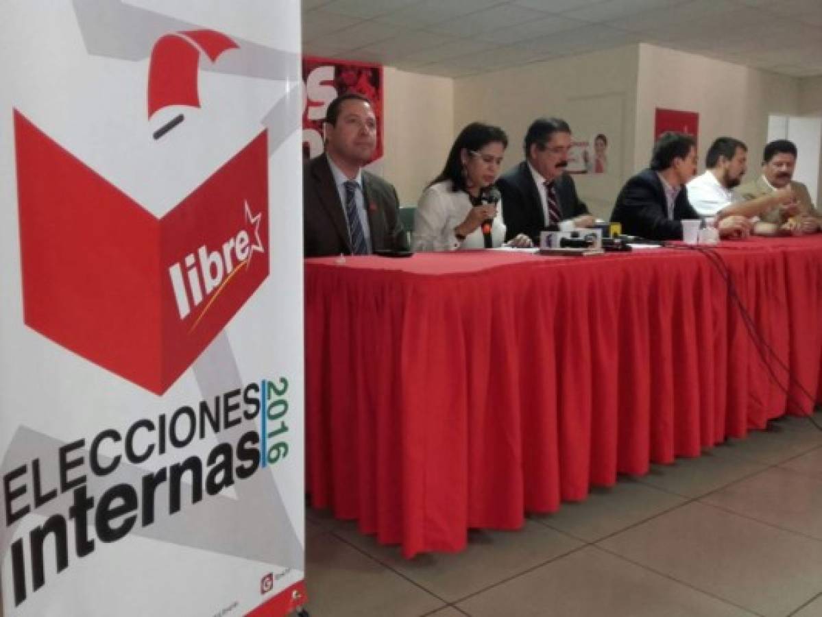 Libre convoca a elecciones internas observadas por el TSE