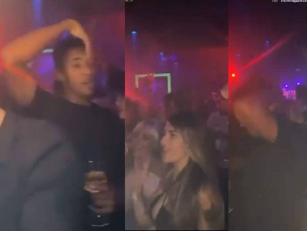 ¡Choco Lozano de fiesta! Video lo capta en una discoteca tras derrota ante el Rayo