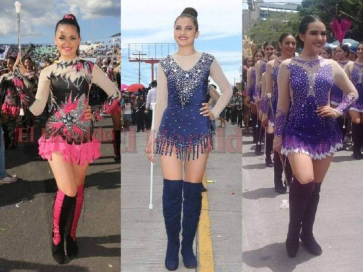 Estos fueron los vestidos que usaron las palillonas del Central en 2017, 2018 y 2019.