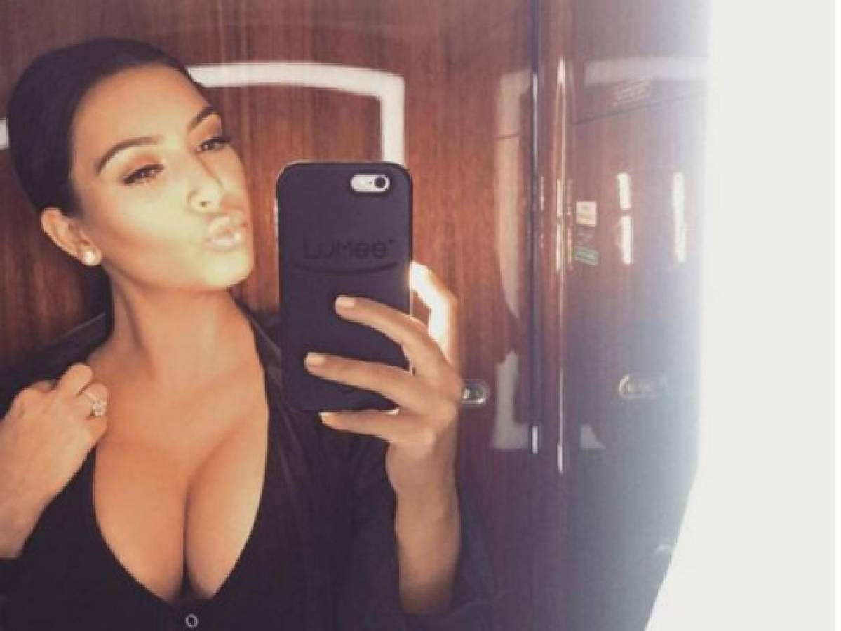 Kim Kardashian revela cuál es su truco para salir 'perfecta” en las selfies