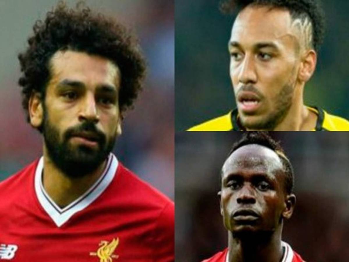 Salah, Mané y Aubameyang finalistas para el Balón de Oro africano 