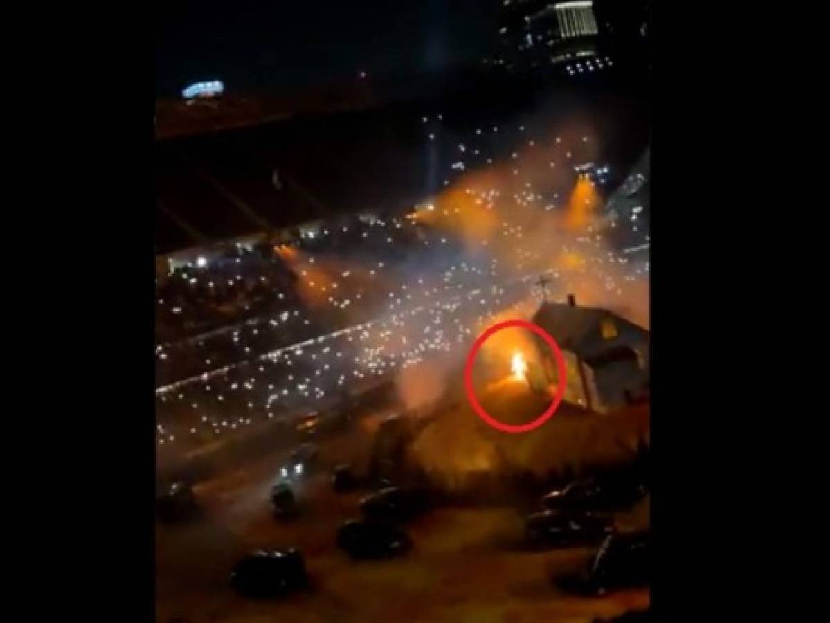 Kanye West se prende en llamas para promocionar su disco 'Donda'